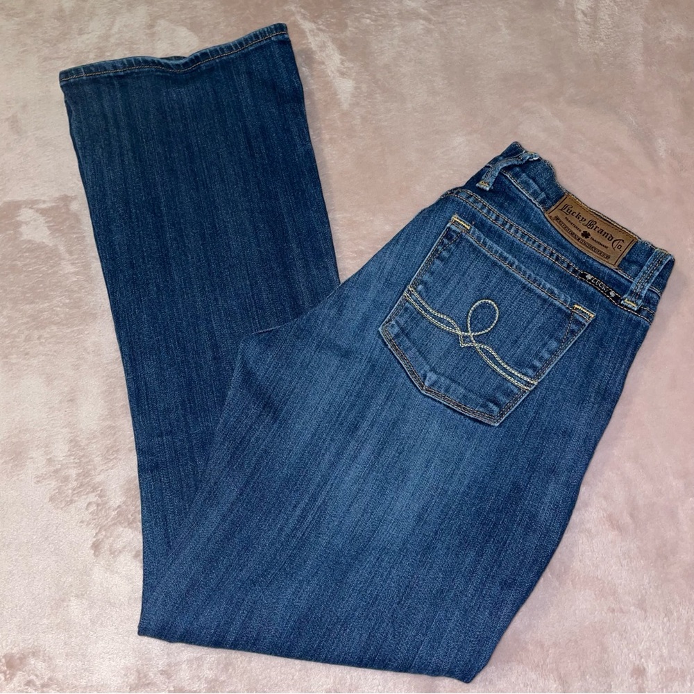 Lucky brand Sofia boot regular jean size 8/29